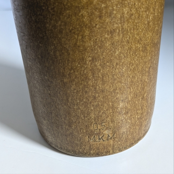 Vintage MKM Max Kruger German Stoneware Beer Bottle 1960's Salt Glazed Pottery - Picture 7 of 10